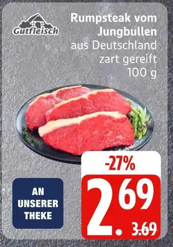 Edeka Gutfleisch rumpsteak vom jungbullen Angebot