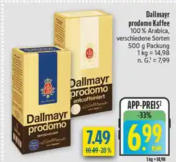 diska Dallmayr prodomo spezialveredelt Angebot