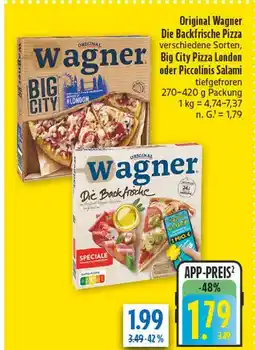diska Wagner big city pizza london Angebot