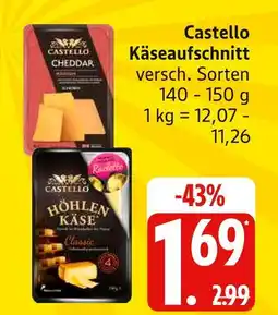 Edeka Castello cheddar Angebot