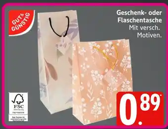 Marktkauf Gut & günstig geschenk- oder flaschentasche Angebot