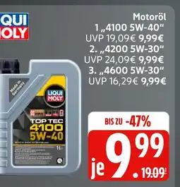Marktkauf Liqui moly 4100 5w-40 Angebot