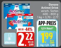 Edeka Danone actimel drink classic Angebot
