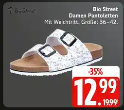 Marktkauf Bio street damen pantoletten Angebot