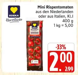 Marktkauf Edeka herzstücke mini rispentomaten aus den niederlanden Angebot