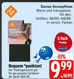 Marktkauf Nur die damen strumpfhose Angebot