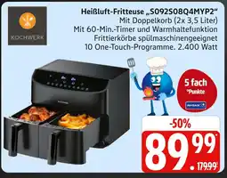 Marktkauf Kochwerk heißluft-fritteuse s092s08q4myp2 Angebot