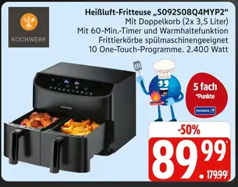 Marktkauf Kochwerk heißluft-fritteuse s092s08q4myp2 Angebot