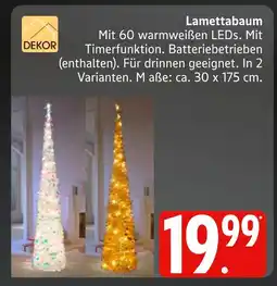 Marktkauf Dekor lamettabaum Angebot