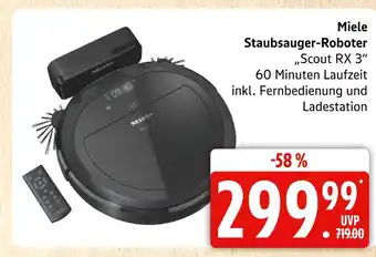 Marktkauf Miele staubsauger-roboter scout rx 3 Angebot