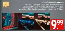 Marktkauf Dekor led-galaxielichterkette Angebot