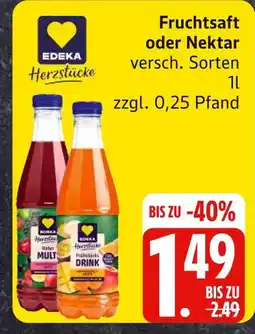 Edeka Edeka herzstücke fruchtsaft Angebot