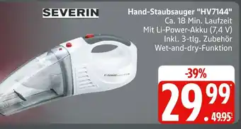 Marktkauf Severin hand-staubsauger hv7144 Angebot