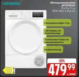 Marktkauf Siemens wt43hv04 Angebot
