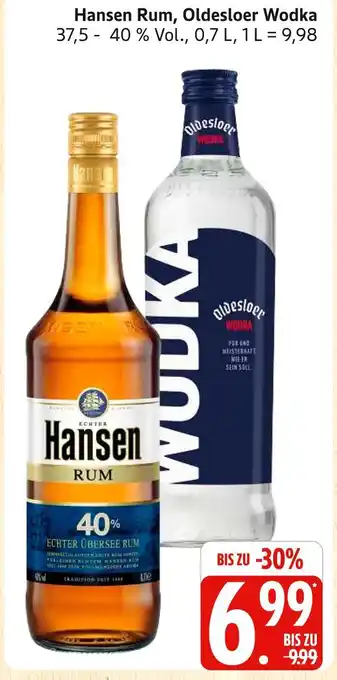 Marktkauf Hansen rum Angebot