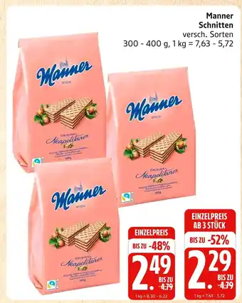 Marktkauf Manner schnitten Angebot