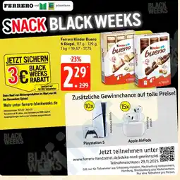 Marktkauf Ferrero kinder bueno Angebot