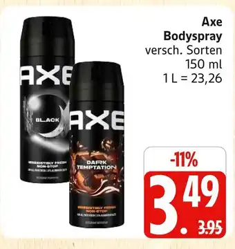 Marktkauf Axe black bodyspray Angebot