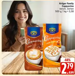 Marktkauf Krüger family cappuccino schoko Angebot