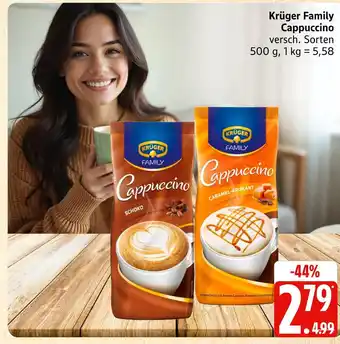 Marktkauf Krüger family cappuccino schoko Angebot
