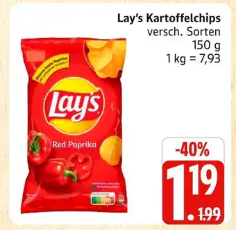 Marktkauf Lay's kartoffelchips Angebot
