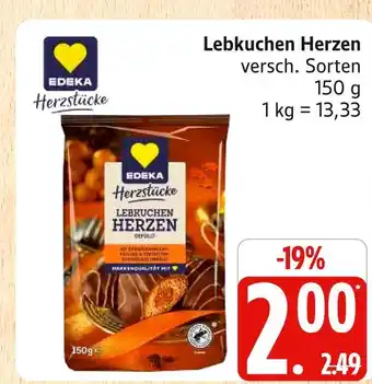Marktkauf Edeka herzstücke lebkuchen herzen Angebot