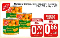 Marktkauf Gut & günstig mandarin-orangen Angebot