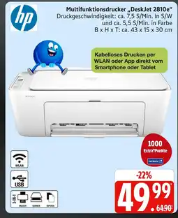 Marktkauf Hp deskjet 2810e Angebot