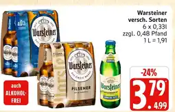 Marktkauf Warsteiner versch. sorten Angebot