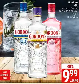 Marktkauf Gordon's alcohol free gin Angebot