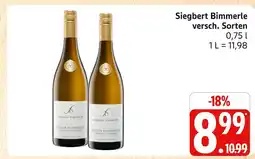 Marktkauf Siegbert bimmerle wein Angebot