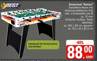 Marktkauf Best sporting kickertisch nation Angebot