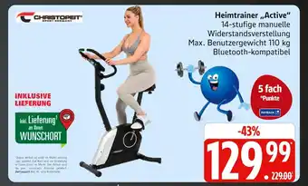 Marktkauf Christopeit heimtrainer active Angebot