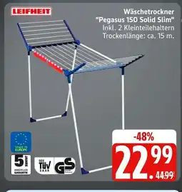 Marktkauf Leifheit pegasus 150 solid slim Angebot