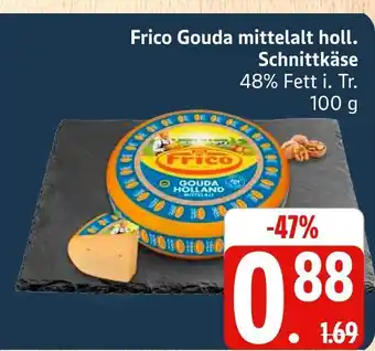 Marktkauf Frico gouda mittelalt holl. schnittkäse Angebot