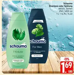 Marktkauf Schauma 7 kräuter frische-shampoo Angebot