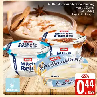 Marktkauf Müller milchreis klassik Angebot