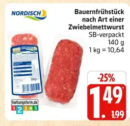 Marktkauf Nordisch bauernfrühstück nach art einer zwiebelmettwurst Angebot