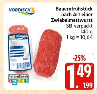 Marktkauf Nordisch bauernfrühstück nach art einer zwiebelmettwurst Angebot