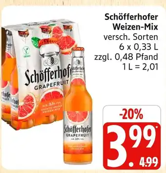 Marktkauf Schöfferhofer weizen-mix Angebot
