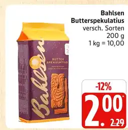 Marktkauf Bahlsen butterspekulatius Angebot