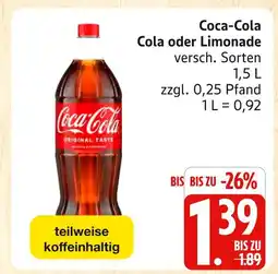 Marktkauf Coca-cola cola Angebot