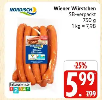 Marktkauf Nordisch wiener würstchen Angebot