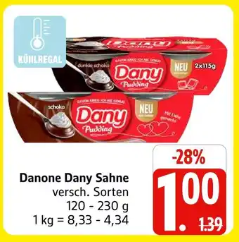 Marktkauf Danone dany sahne Angebot