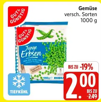 Marktkauf Gut & günstig junge erbsen Angebot