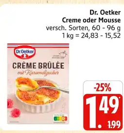 Marktkauf Dr. oetker creme brûlée Angebot