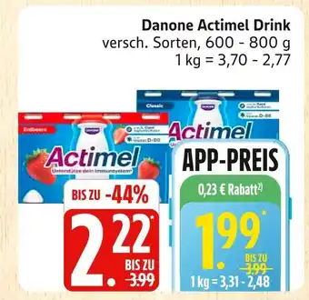 Marktkauf Danone actimel drink Angebot