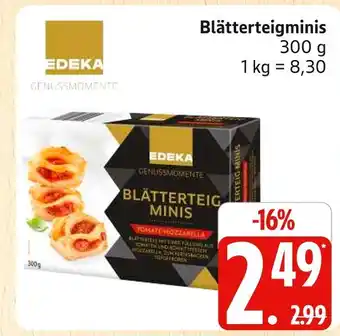 Marktkauf Edeka blätterteigminis Angebot