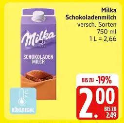 Marktkauf Milka schokoladenmilch Angebot
