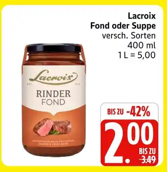 Marktkauf Lacroix rinder fond Angebot